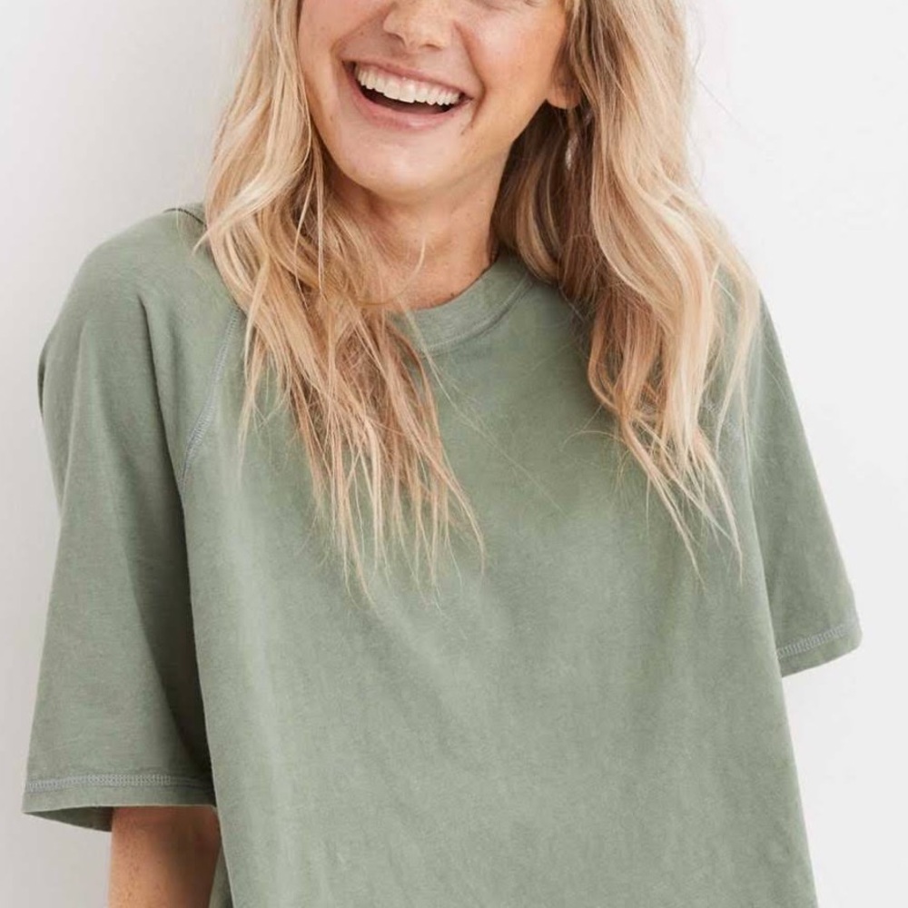 Aerie Distressed Boyfriend Tee